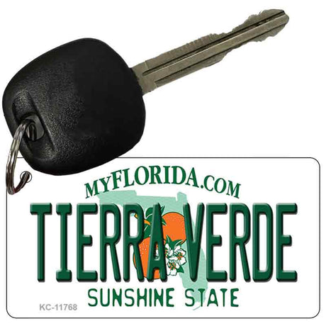 Tierra Verde Florida Novelty Metal Key Chain KC-11768