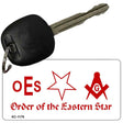 Order Of The Eastern Star Novelty Metal Key Chain