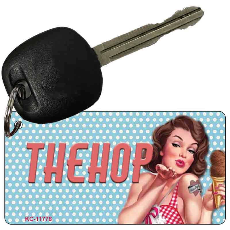 The Hop Vintage Pinup Novelty Metal Key Chain KC-11778