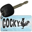 Cocky Chicken Novelty Metal Key Chain KC-11785