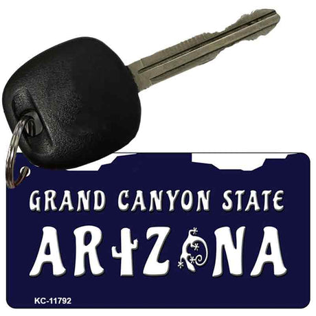 Arizona Blue Grand Canyon State Novelty Metal Key Chain