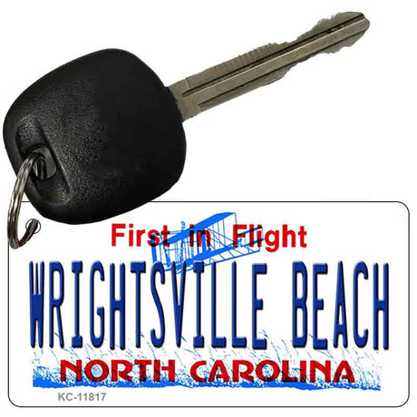 Wrightsville Beach North Carolina Novelty Metal Key Chain KC-11817