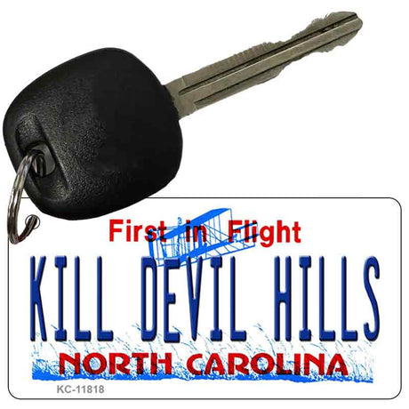 Kill Devil Hills North Carolina Novelty Metal Key Chain KC-11818