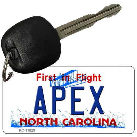 Apex North Carolina Novelty Metal Key Chain KC-11823