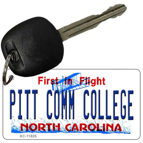 Pitt Comm College North Carolina Novelty Metal Key Chain KC-11825