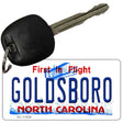 Goldsboro North Carolina Novelty Metal Key Chain KC-11836