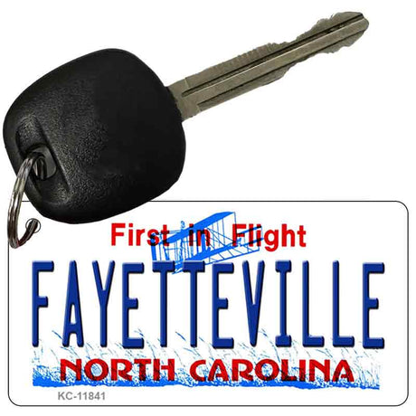 Fayetteville North Carolina Novelty Metal Key Chain KC-11841