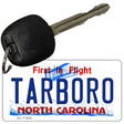 Tarboro North Carolina Novelty Metal Key Chain KC-11844