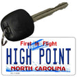 High Point North Carolina Novelty Metal Key Chain KC-11848