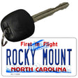 Rocky Mount North Carolina Novelty Metal Key Chain KC-11849