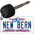 New Bern North Carolina Novelty Metal Key Chain KC-11850