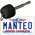 Manteo North Carolina Novelty Metal Key Chain KC-11853