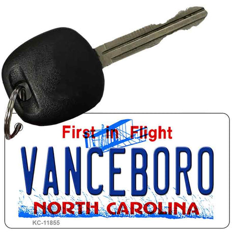 Vanceboro North Carolina Novelty Metal Key Chain KC-11855