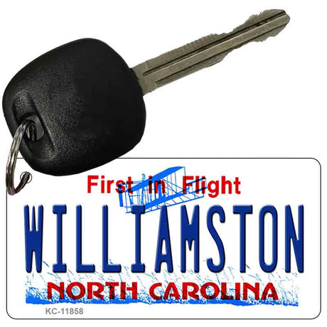 Williamston North Carolina Novelty Metal Key Chain KC-11858