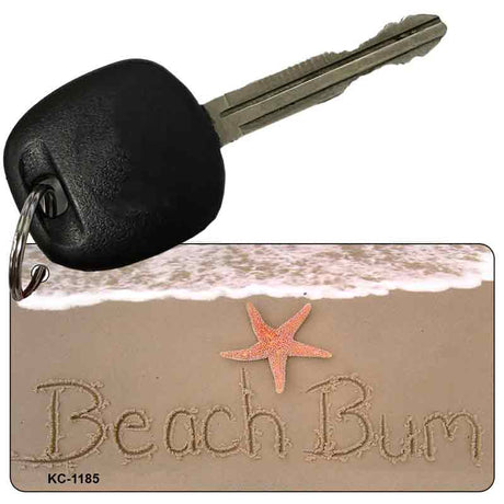 Beach Bum Novelty Aluminum Key Chain KC-1185