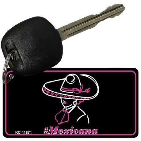 Hashtag Mexicana Novelty Metal Key Chain KC-11871