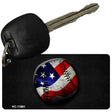 American Baseball Novelty Metal Key Chain KC-11881