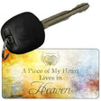 Lives In Heaven Novelty Metal Key Chain KC-11883