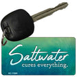 Saltwater Cures Everything Novelty Metal Key Chain KC-11888