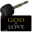 God Is Love Novelty Metal Key Chain KC-11889