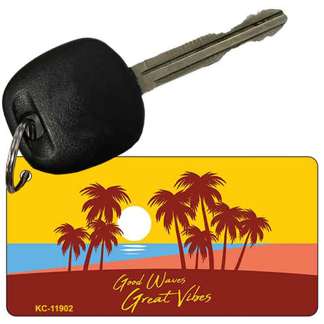 Good Waves Great Novelty Metal Key Chain KC-11902