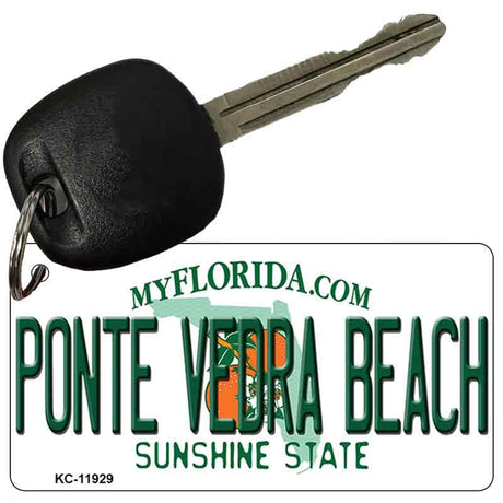 Florida Ponte Vedra Beach Novelty Metal Key Chain KC-11929