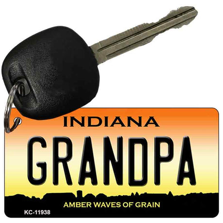 Indiana Grandpa Novelty Metal Key Chain KC-11938