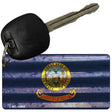 Idaho Corrugated Flag Novelty Key Chain KC-11953