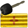 New Mexico Corrugated Flag Novelty Key Chain KC-11972