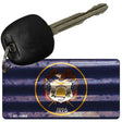 Utah Corrugated Flag Novelty Key Chain KC-11985