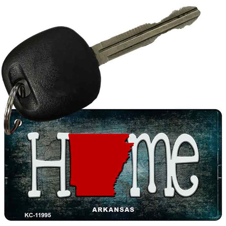 Arkansas Home State Outline Novelty Key Chain KC-11995