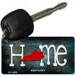 Kentucky Home State Outline Novelty Key Chain KC-12008