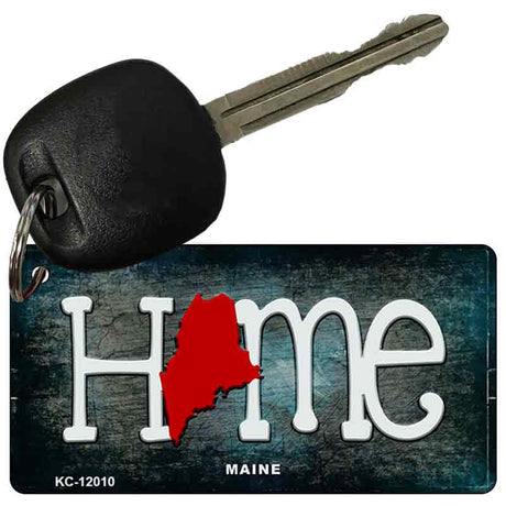 Maine Home State Outline Novelty Key Chain KC-12010