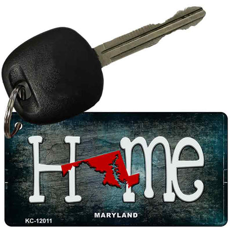 Maryland Home State Outline Novelty Key Chain KC-12011