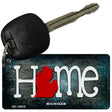 Michigan Home State Outline Novelty Key Chain KC-12013