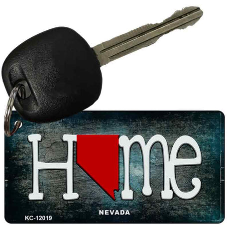 Nevada Home State Outline Novelty Key Chain KC-12019