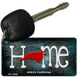 North Carolina Home State Outline Novelty Key Chain KC-12024