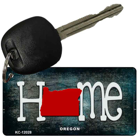 Oregon Home State Outline Novelty Key Chain KC-12028