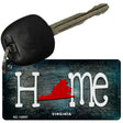 Virginia Home State Outline Novelty Key Chain KC-12037