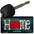 Washington Home State Outline Novelty Key Chain KC-12038