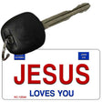 Jesus Loves You Novelty Metal Key Chain KC-12044