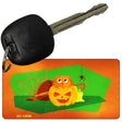 Pumpkin Kitty Novelty Metal Key Chain KC-12048