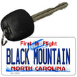 Black Mountain North Carolina Novelty Metal Key Chain KC-12051