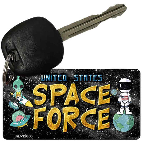 Space Force Novelty Metal Key Chain KC-12056