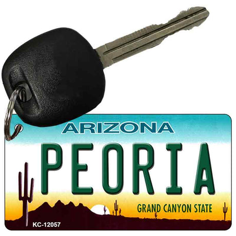 Arizona Peoria Novelty Metal Key Chain KC-12057