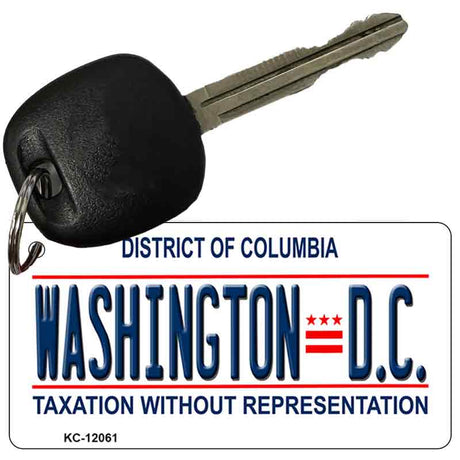 District Of Columbia State Novelty Metal Key Chain KC-12061