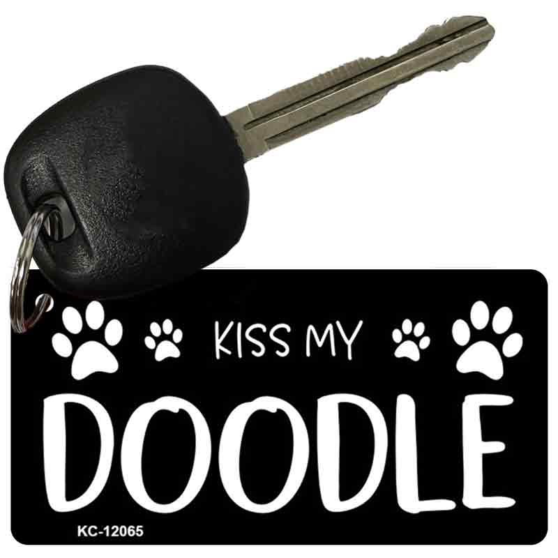 Kiss My Doodle Novelty Metal Key Chain KC-12065