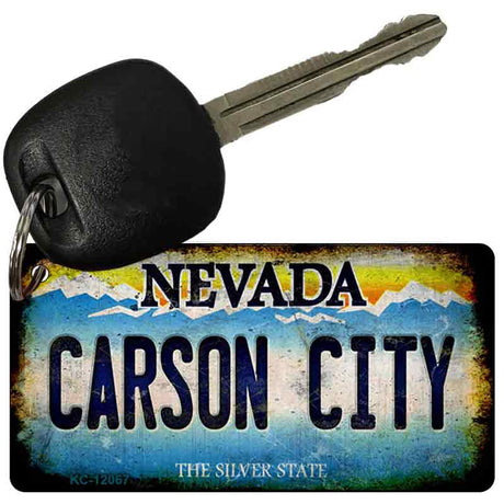 Nevada Carson City Novelty Metal Key Chain KC-12067