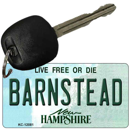 Barnstead New Hampshire State Novelty Metal Key Chain KC-12081