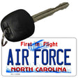 Air Force North Carolina State Novelty Metal Key Chain KC-12096